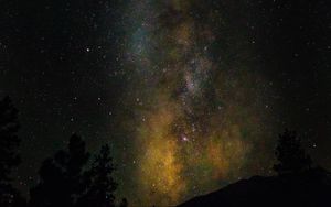 Preview wallpaper starry sky, night, milky way, stars, astronomy