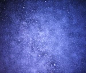 Preview wallpaper starry sky, night, purple