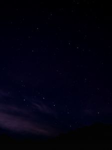 Preview wallpaper starry sky, night, shine, space, darkness