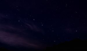 Preview wallpaper starry sky, night, shine, space, darkness