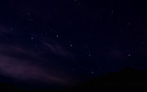 Preview wallpaper starry sky, night, shine, space, darkness