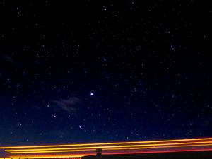 Preview wallpaper starry sky, night, sky