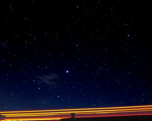Preview wallpaper starry sky, night, sky