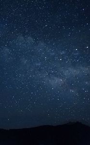 Preview wallpaper starry sky, night, space, stars