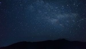 Preview wallpaper starry sky, night, space, stars