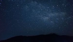 Preview wallpaper starry sky, night, space, stars