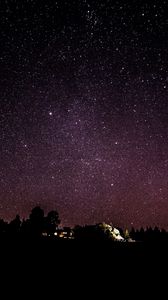 Preview wallpaper starry sky, night, stars, sky