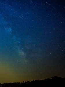 Preview wallpaper starry sky, night, stars