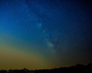 Preview wallpaper starry sky, night, stars