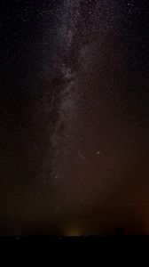 Preview wallpaper starry sky, night, stars, horizon