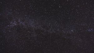 Preview wallpaper starry sky, shine, dark, radiance