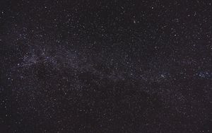 Preview wallpaper starry sky, shine, dark, radiance