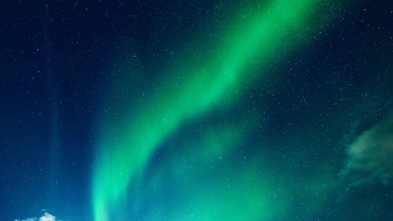 Wallpaper starry sky, shine, glitter
