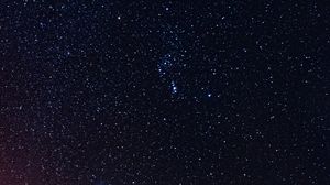 Preview wallpaper starry sky, space, galaxy, radiance, night