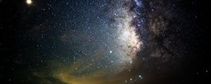 Preview wallpaper starry sky, space, milky way, stars, astronomy