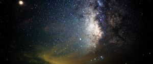 Preview wallpaper starry sky, space, milky way, stars, astronomy