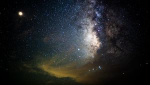 Preview wallpaper starry sky, space, milky way, stars, astronomy