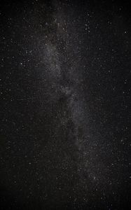 Preview wallpaper starry sky, space, stars, milky way, dark