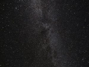 Preview wallpaper starry sky, space, stars, milky way, dark