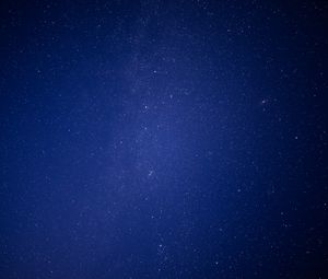 Preview wallpaper starry sky, space, stars, night, blue