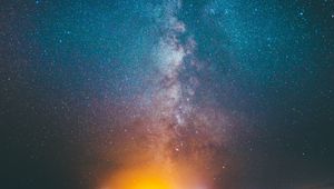 Preview wallpaper starry sky, spots, space