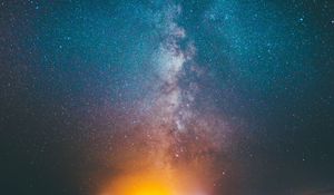 Preview wallpaper starry sky, spots, space