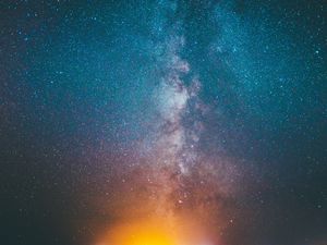 Preview wallpaper starry sky, spots, space
