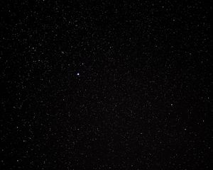 Preview wallpaper starry sky, stars, black, glitter