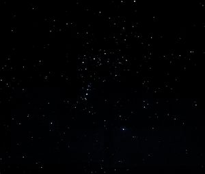 Preview wallpaper starry sky, stars, black
