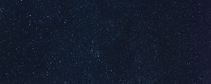 Preview wallpaper starry sky, stars, clouds, night