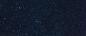 Preview wallpaper starry sky, stars, clouds, night