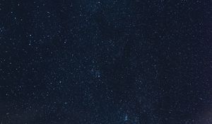 Preview wallpaper starry sky, stars, clouds, night