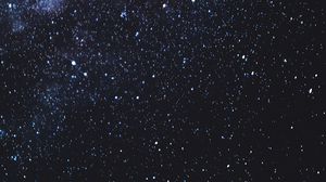 Preview wallpaper starry sky, stars, galaxy, night
