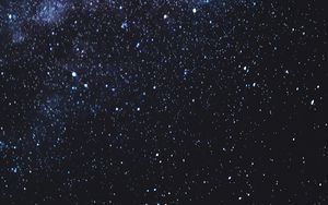 Preview wallpaper starry sky, stars, galaxy, night