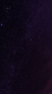 Preview wallpaper starry sky, stars, light, dark, shine