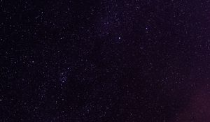 Preview wallpaper starry sky, stars, light, dark, shine