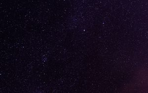 Preview wallpaper starry sky, stars, light, dark, shine
