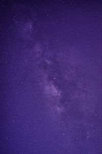 Preview wallpaper starry sky, stars, lilac, night