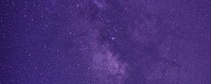 Preview wallpaper starry sky, stars, lilac, night