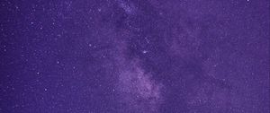 Preview wallpaper starry sky, stars, lilac, night