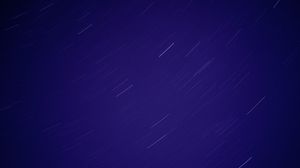 Preview wallpaper starry sky, stars, long exposure, blur