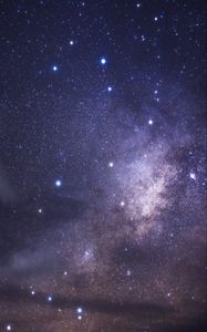 Preview wallpaper starry sky, stars, milky way, space, astronomy