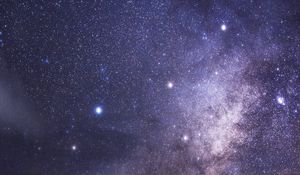 Preview wallpaper starry sky, stars, milky way, space, astronomy