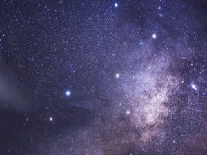 Preview wallpaper starry sky, stars, milky way, space, astronomy