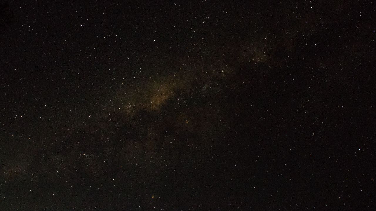 Wallpaper starry sky, stars, milky way, space, dark