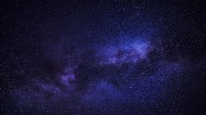 Preview wallpaper starry sky, stars, milky way, night, space