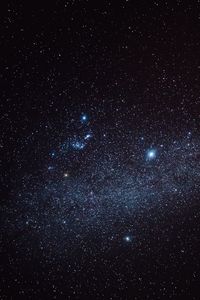 Preview wallpaper starry sky, stars, nebula, galaxy, space