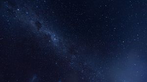 Preview wallpaper starry sky, stars, nebula, space