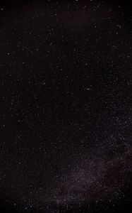 Preview wallpaper starry sky, stars, night, glitter, dark