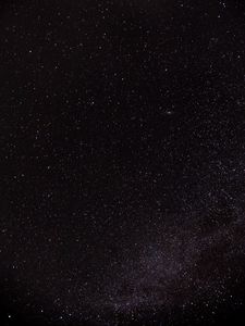 Preview wallpaper starry sky, stars, night, glitter, dark